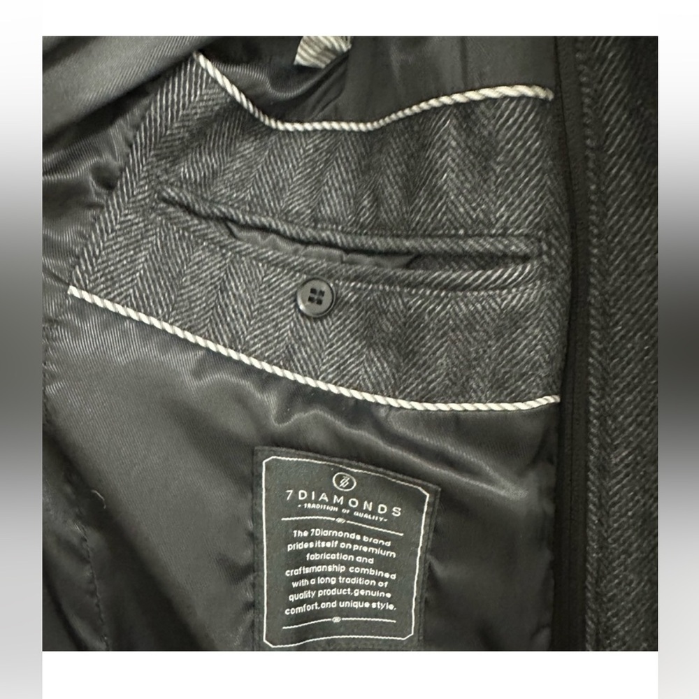 7 Diamonds wool jacket - Picture 7 of 9
